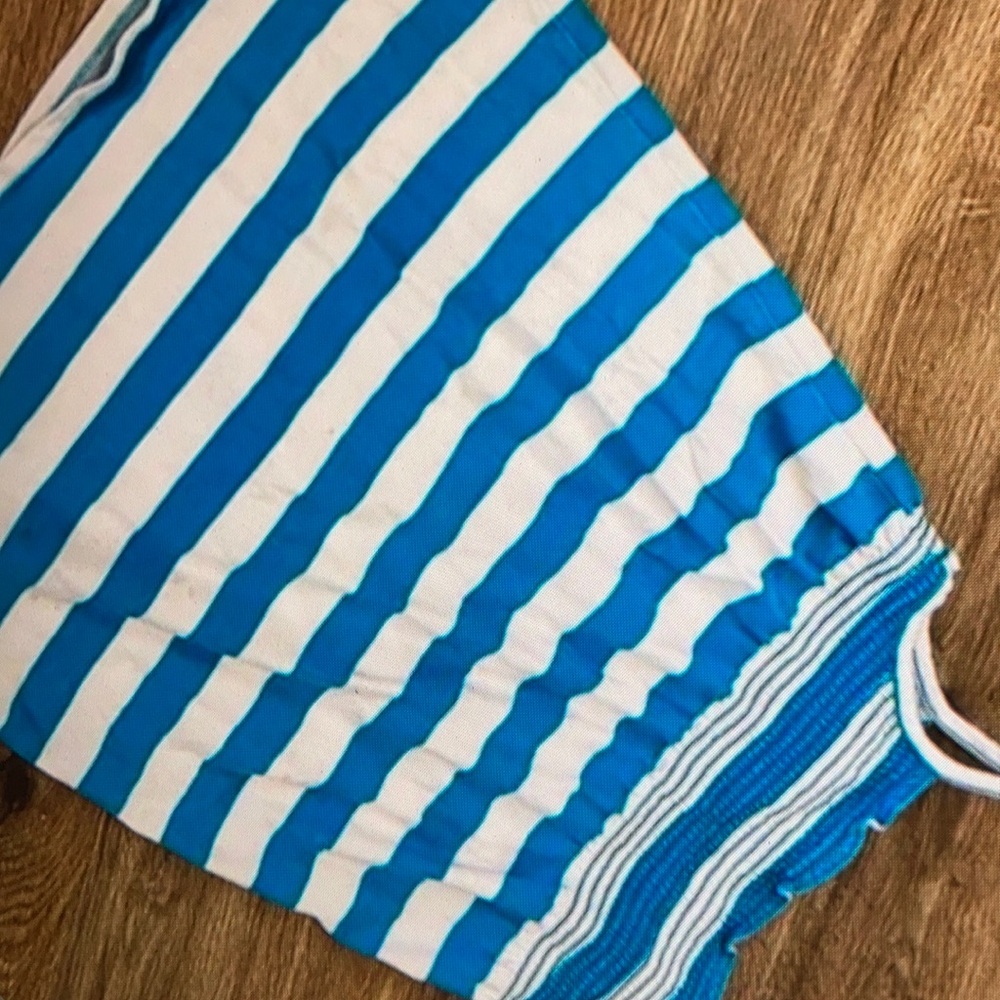Charming floral design striped blouse